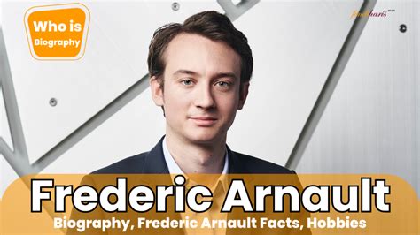 Who Is Frederic Arnault (About) Biography, Facts, Hobbies