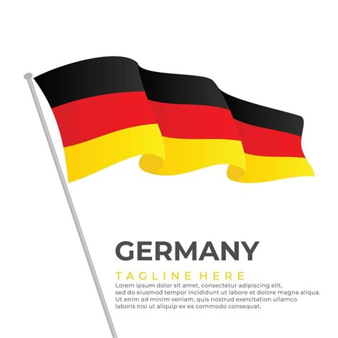 Template vector Germany flag modern design 21017203 Vector Art at Vecteezy