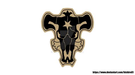 Black Bull Black Clover Logo by hishiro01 on DeviantArt