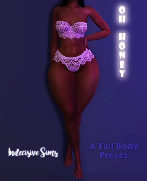 🍯🍯 Oh Honey! (A Full Body Preset) 🍯🍯 | Sims 4 body mods, Sims 4 toddler ...