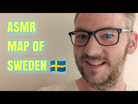 ASMR Map of Sweden, History & Facts in English and Swedish - YouTube