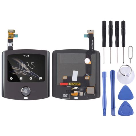 Secondary LCD Screen for Motorola Razr 2019 with Digitizer Full Assembly (Black) | Garmade ...