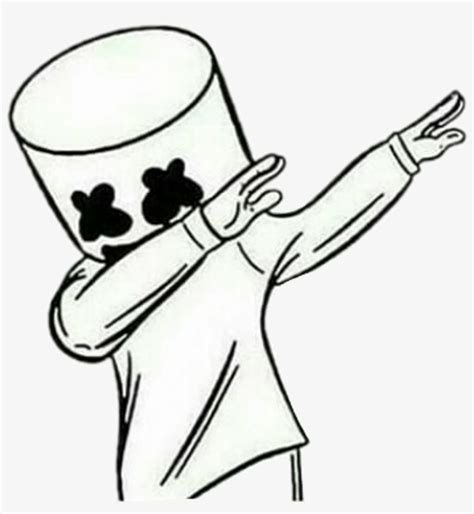 Ganesh Jaybhaye's Image - Marshmello Dab Vector - Free Transparent PNG ...