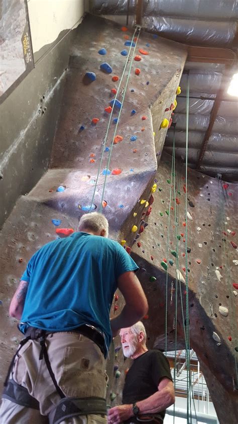 Father/Son Duo Tours 11 Touchstone Climbing Gyms - Touchstone Climbing