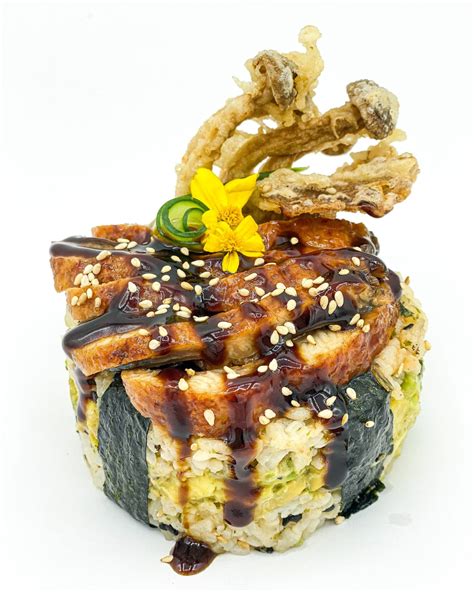 Unagi Mini Sushi Cake - Zars Kitchen