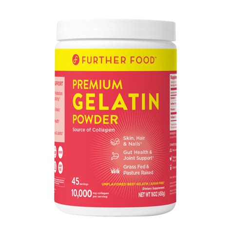 PREMIUM GELATIN POWDER | Total Nutrition Visalia: Supplements, Weight ...