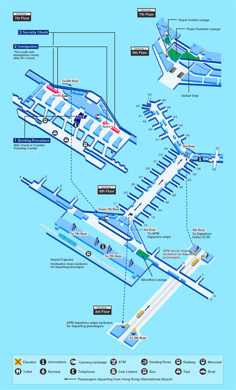 Guide for facilities in Hong Kong International Airport | Airport Guide ...