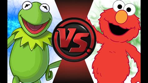 KERMIT vs ELMO! Cartoon Fight Club Episode 45 - YouTube