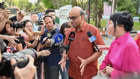 In pictures: Polling Day as it unfolded for Singapore's presidential candidates - CNA