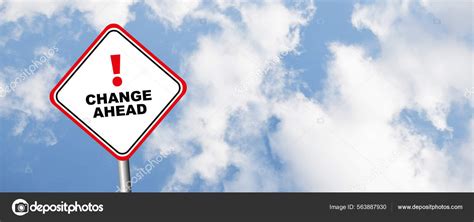 Change Ahead Sign Vector Icon Stock Photo by ©selim123 563887930