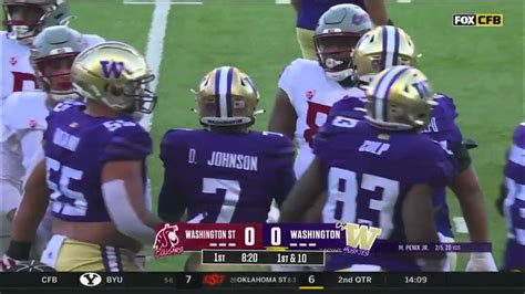 Football: Apple Cup - UW vs Washington State, 11/25/23 - YouTube