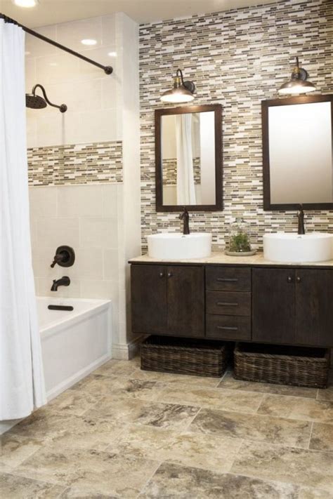 23+ Gorgeous Brown Bathroom Ideas