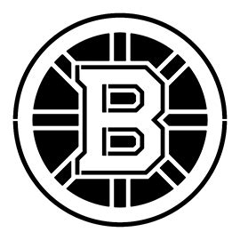 NHL - Boston Bruins Logo Stencil | Free Stencil Gallery