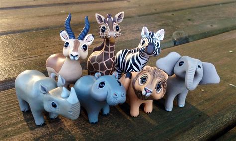 Pin by Naru-tan on clay ideas | Polymer clay animals, Polymer clay art, Polymer clay projects