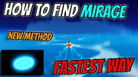 Blox Fruits New FASTEST Method To Find MIRAGE And GEAR - YouTube