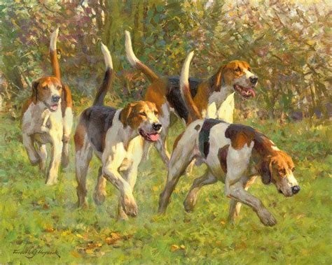 Fox And Hound Painting at PaintingValley.com | Explore collection of Fox And Hound Painting