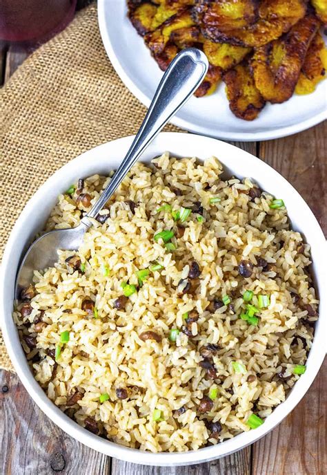 Jamaican Rice And Pigeon Peas - Healthier Steps