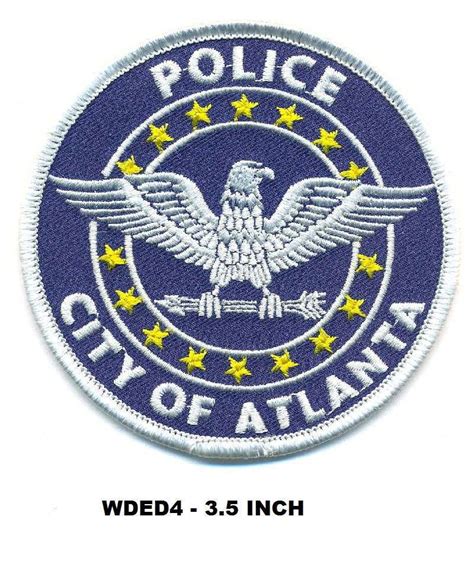 Walking Dead Round Atlanta Police Patch - SciFi Geeks