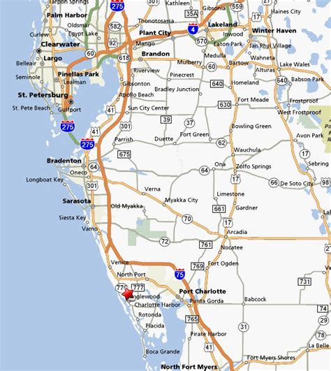 Map Of Englewood Florida Area | Zip Code Map