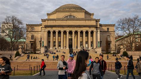 Columbia University Drops Out of U.S. News Rankings for Undergraduate ...