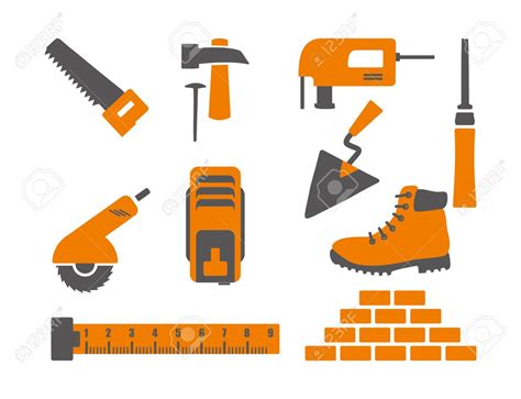 Construction Tools Drawing at GetDrawings | Free download