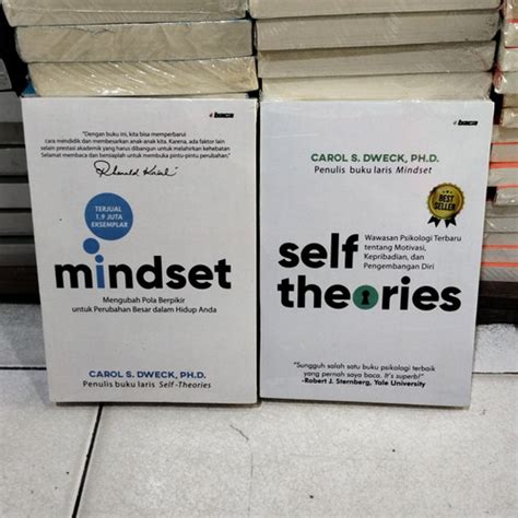 Jual PAKET 2 BUKU MINDSET - SELF THEORIES by CAROL S. DWECK - Jakarta ...