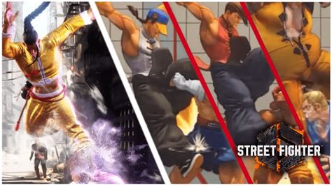 Street Fighter 6 Jamie Dive Kick Comparison to Yun/Yang/Rufus (SF3, SF4) HD Gameplay - YouTube