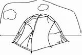 Tent camping 25 Coloring Page  Wecoloringpagecom sketch template