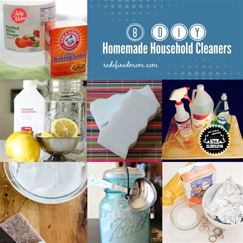 8 DIY Homemade Household Cleaners