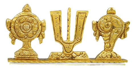 Symbol of Vishnu - Brass Sculpture | Vishnu, Sculpture, Hindu symbols