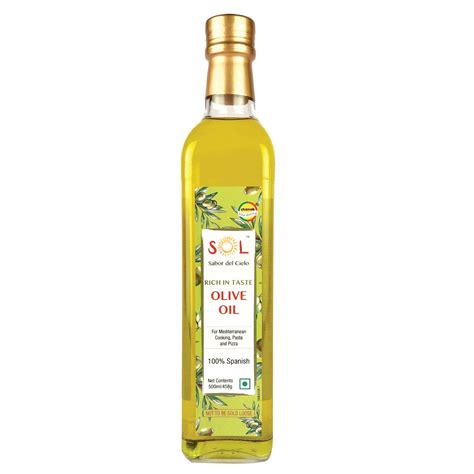 Sol 100% Spanish Olive Oil - Chenab Impex Pvt. Ltd.