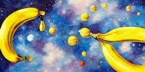 banana hat in outer space, acrylic on canvas, | Stable Diffusion | OpenArt