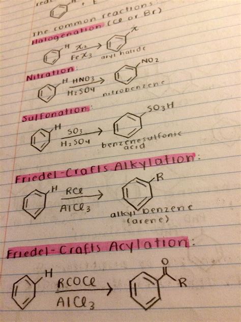 Some of my organic chem notes from last semester. : r/PenmanshipPorn