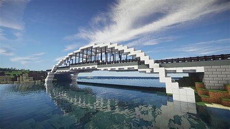 Modern Arch Bridge Minecraft Project