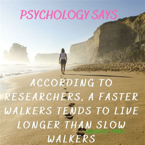 Benefits of fast walkers | Positive lifestyle, Psychology says, Live long