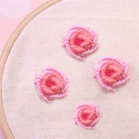 How to do a Bullion Knot Embroidery Stitch | TREASURIE