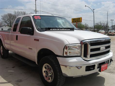 2005 Ford F 250 Xlt Diesel