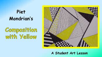 Student Art Lesson Piet Mondrian (PowerPoint) by TechieSandy | TpT