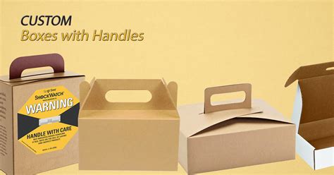 Boxes with Handles — Custom Packaging Solution