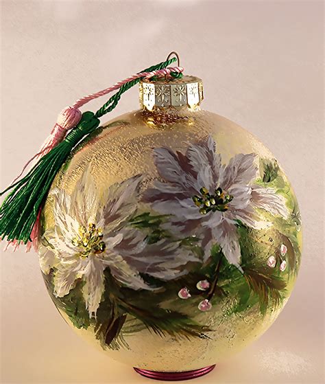 Hand painted glass ornament. | Christmas globes, Painted christmas ornaments, Glass christmas ...