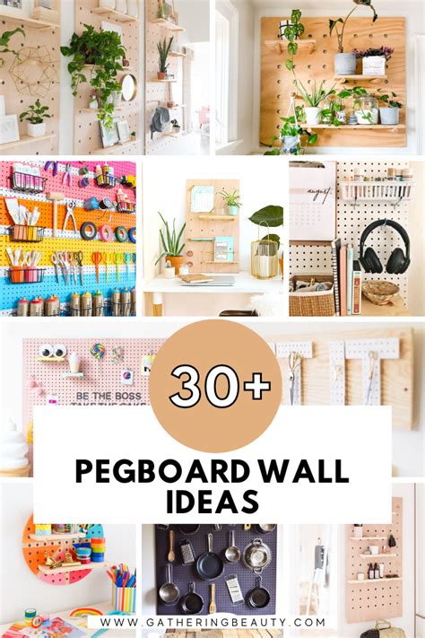 30+ Pegboard Wall Ideas — Gathering Beauty