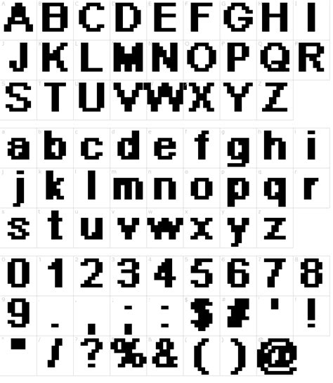 Pixel Arial 11 Font Download