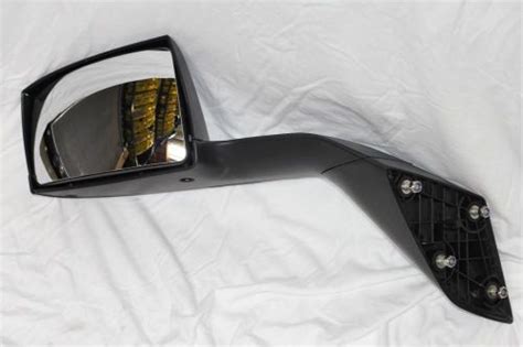 Buy Volvo Truck Hood Mirror Vn Vnl | Black | Mounting Plate | LeftSide ...