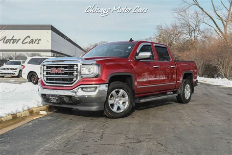 Used 2018 GMC Sierra 1500 SLT Crew Cab 4x4 Pickup LOADED Only 31k Miles ...