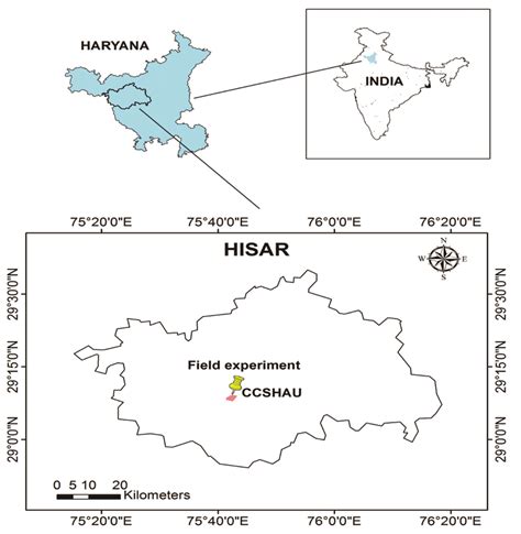 Study area in Hisar, Haryana. | Download Scientific Diagram