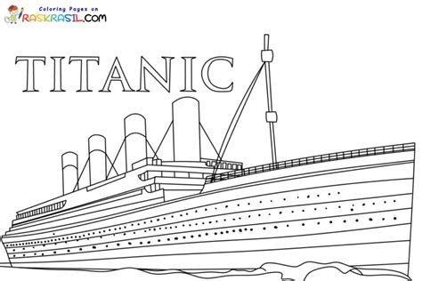 Titanic Pictures To Print And Color