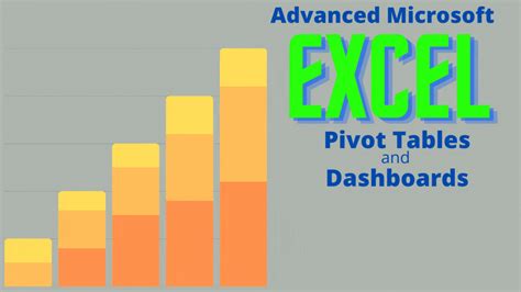 Advanced Excel: Pivot Tables & Dashboards | Vestavia Hills Library in the Forest