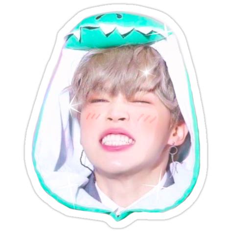 "Cute BTS Jimin sticker (Park Jimin Funny onesie sticker/case ...