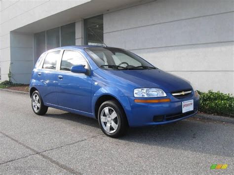 2006 Bright Blue Chevrolet Aveo LS Hatchback #19829680 | GTCarLot.com ...