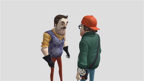 Neighbor Catch Quentin - Download Free 3D model by irons3th [ca39f08 ...